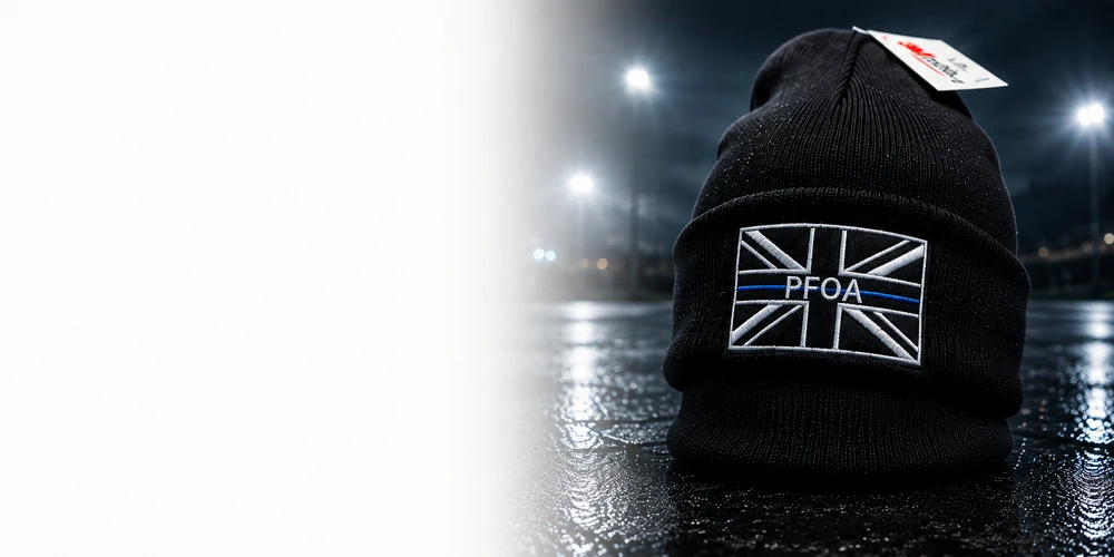 PFOA black Thinsulate beanie hat