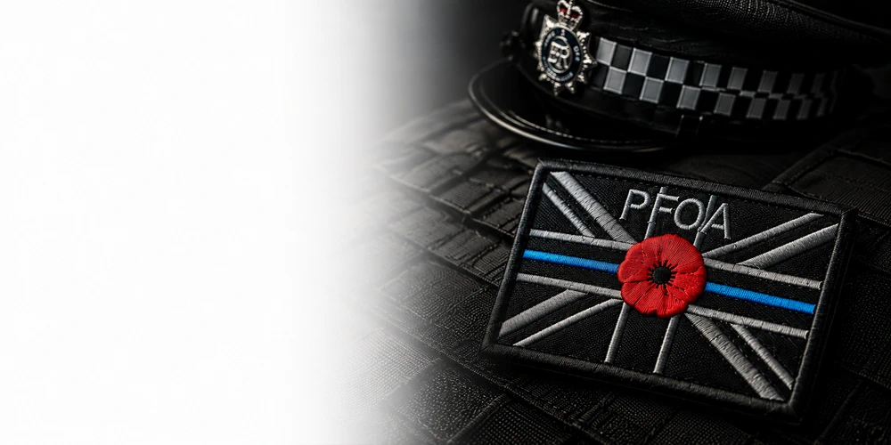 PFOA remembrance poppy patch